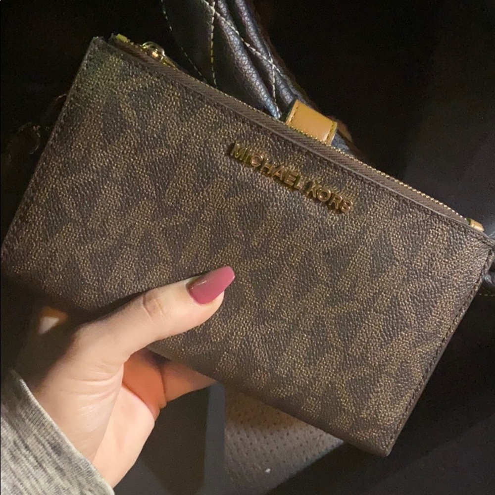 Double zip jet set wallet Michael Kors